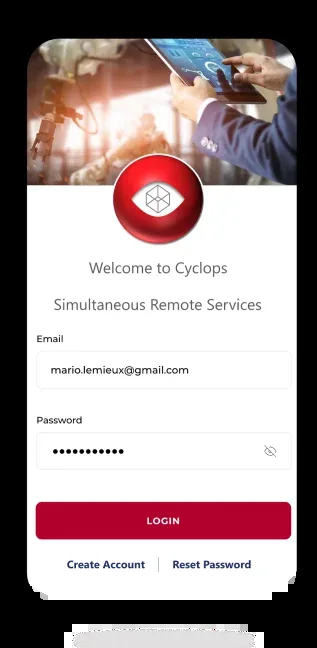 Cyclops project screen